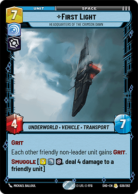 First Light — Headquarters of the Crimson Dawn