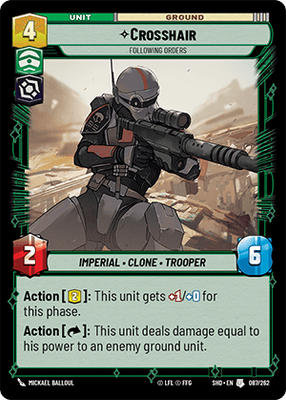 Crosshair — Following Orders