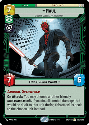 Maul — Shadow Collective Visionary