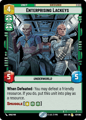 Enterprising Lackeys