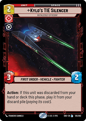 Kylo's TIE Silencer — Ruthlessly Efficient