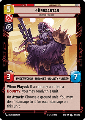 Krrsantan — Muscle for Hire