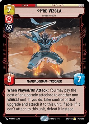 Pre Vizsla — Power Hungry
