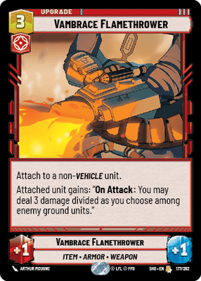 Vambrace Flamethrower