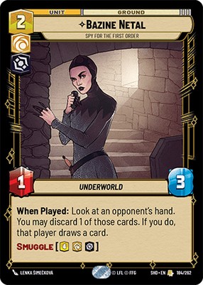 Bazine Netal — Spy for the First Order