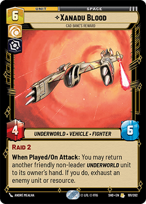 Xanadu Blood — Cad Bane's Reward