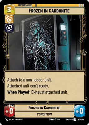 Frozen in Carbonite