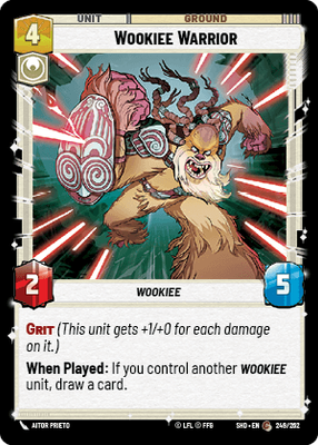 Wookiee Warrior