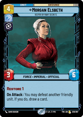 Morgan Elsbeth — Keeper of Many Secrets