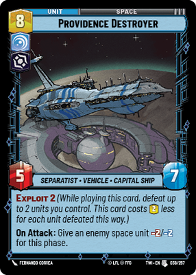 Providence Destroyer