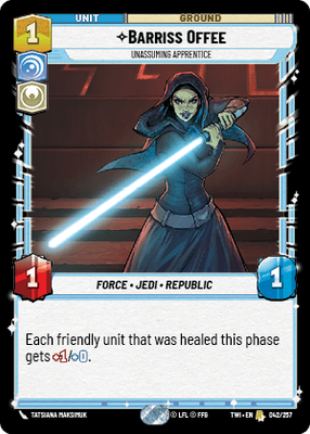 Barriss Offee — Unassuming Apprentice