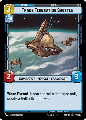 Trade Federation Shuttle