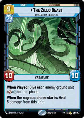 The Zillo Beast — Awoken From The Depths