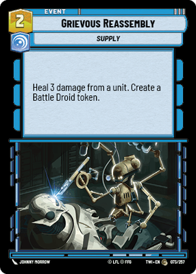 Grievous Reassembly