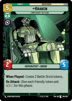 Kraken — Confederate Tactician