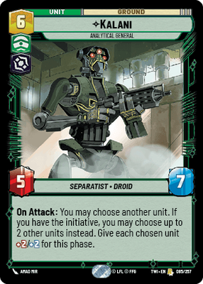 Kalani — Analytical General