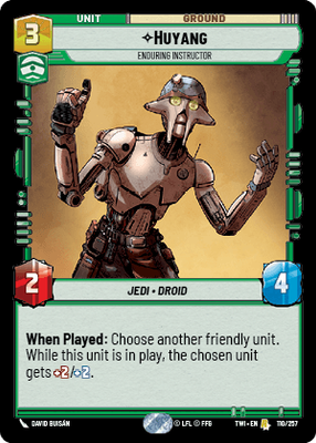 Huyang — Enduring Instructor