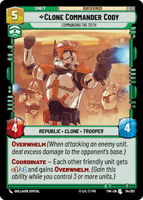 Clone Commander Cody — Commanding the 212th