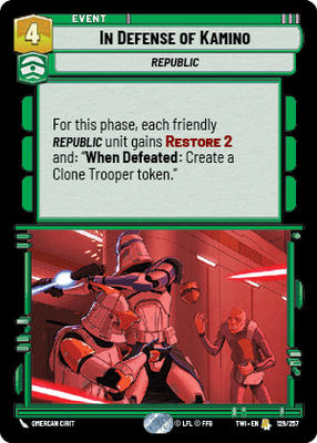 In Defense of Kamino
