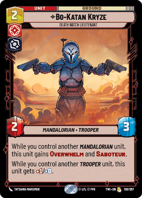Bo-Katan Kryze — Death Watch Lieutenant