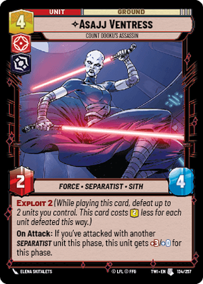 Asajj Ventress — Count Dooku's Assassin