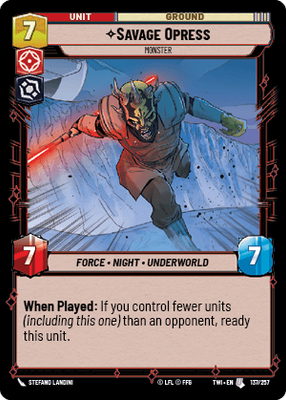 Savage Opress — Monster