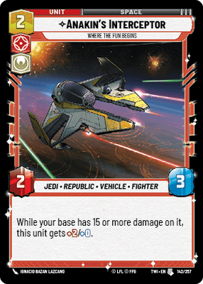 Anakin's Interceptor — Where the Fun Begins