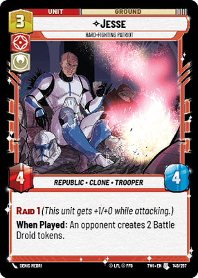Jesse — Hard-Fighting Patriot