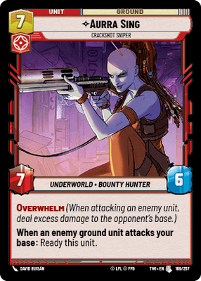 Aurra Sing — Crackshot Sniper