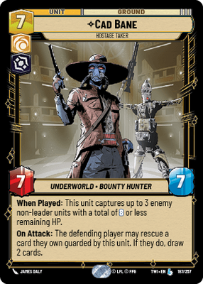 Cad Bane — Hostage Taker