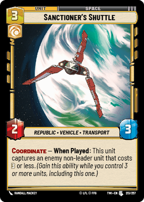 Sanctioner's Shuttle