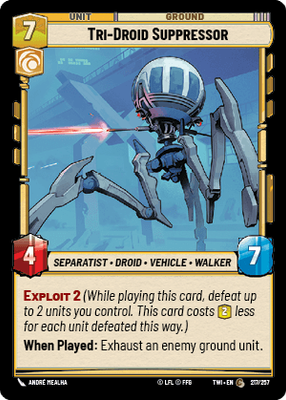 Tri-Droid Suppressor
