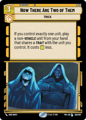 Now There Are Two of Them