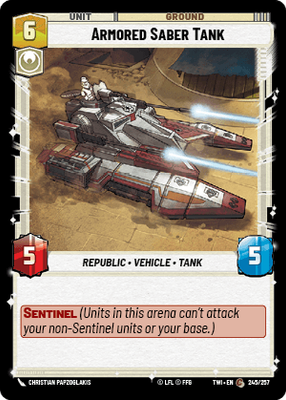 Armored Saber Tank