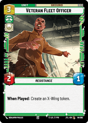 Veteran Fleet Officer