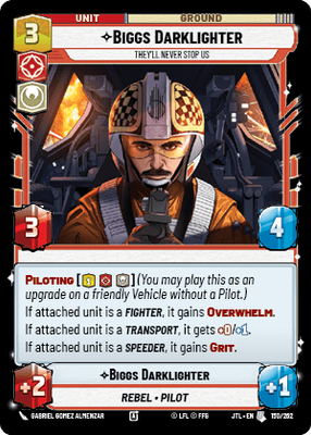 Biggs Darklighter — They'll Never Stop Us