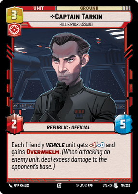 Captain Tarkin — Full Forward Assault