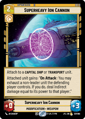 Superheavy Ion Cannon