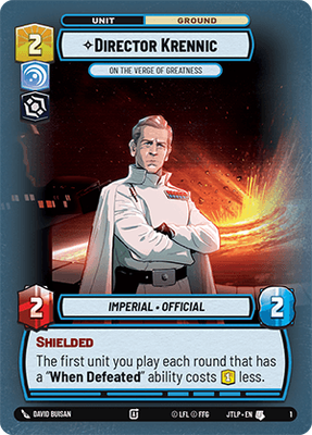 Director Krennic — On the Verge of Greatness