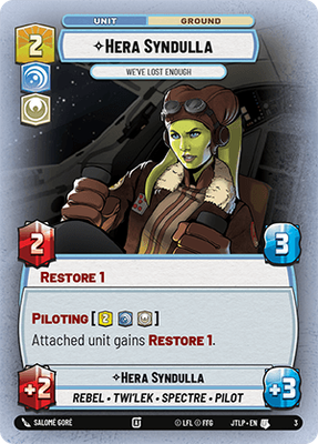 Hera Syndulla — We've Lost Enough