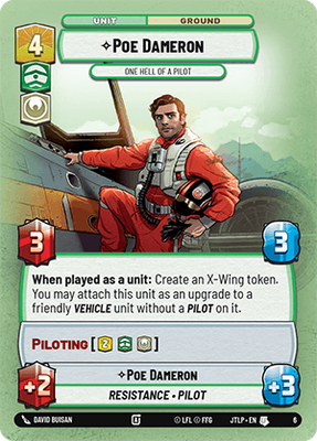 Poe Dameron — One Hell of a Pilot