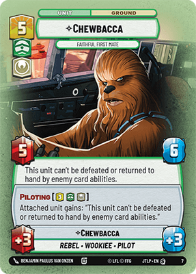 Chewbacca — Faithful First Mate