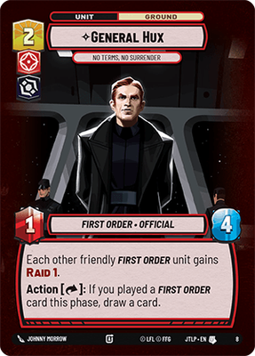 General Hux — No Terms, No Surrender