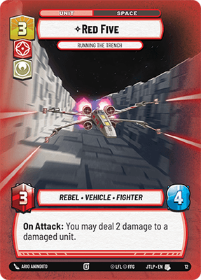 Red Five — Running the Trench