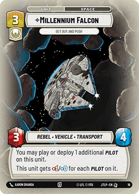 Millennium Falcon — Get Out And Push