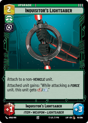 Inquisitor's Lightsaber