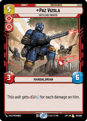 Paz Vizsla — Unyielding Warrior