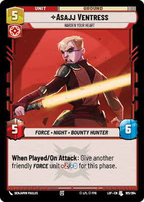 Asajj Ventress — Harden Your Heart