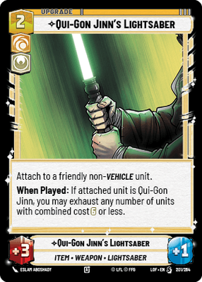 Qui-Gon Jinn's Lightsaber