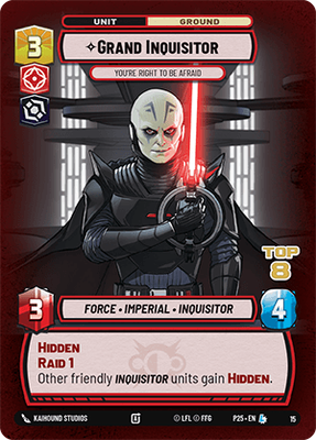 Grand Inquisitor — You're Right to Be Afraid